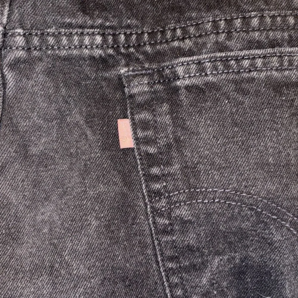 Vintage Levi's 545 LooseFit Jeans Black Denim Mens 45x30 7/2000 Y2K Discontinued